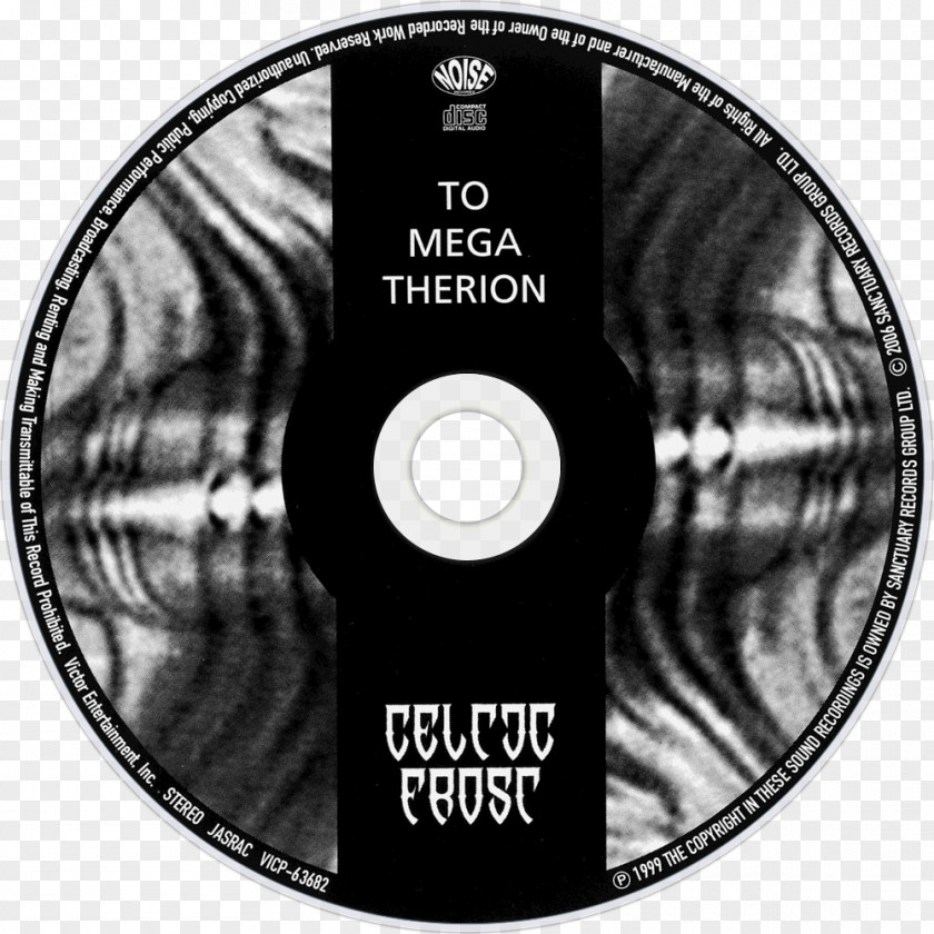 Celtic Frost Compact Disc To Mega Therion Album Parched With Thirst Am I And Dying PNG