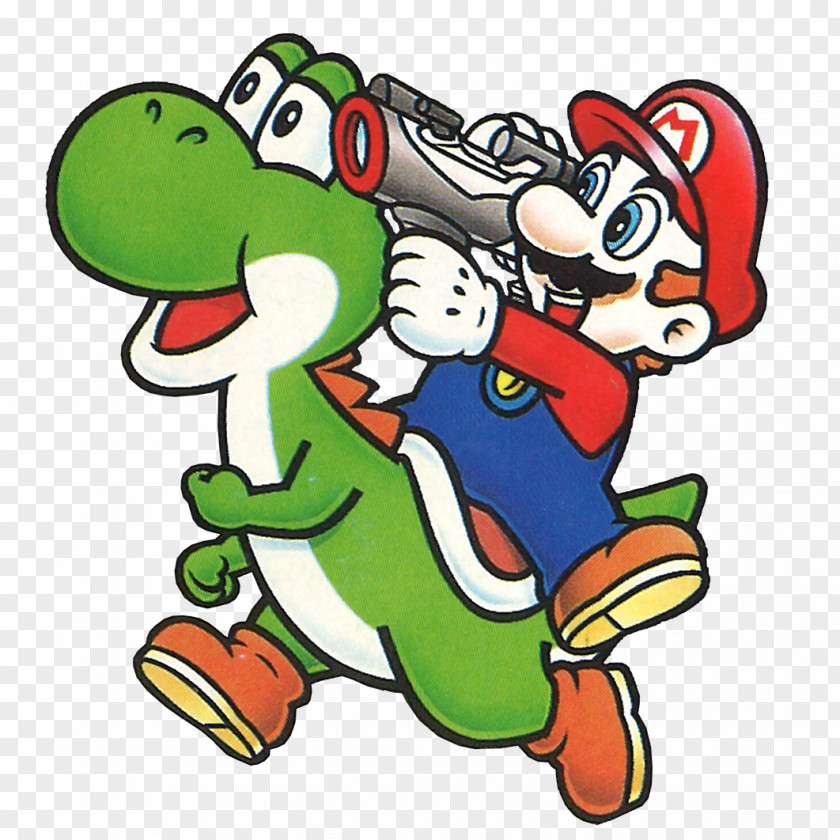 Mario Bros & Yoshi Super Bros. Yoshi's Safari Nintendo Entertainment System PNG