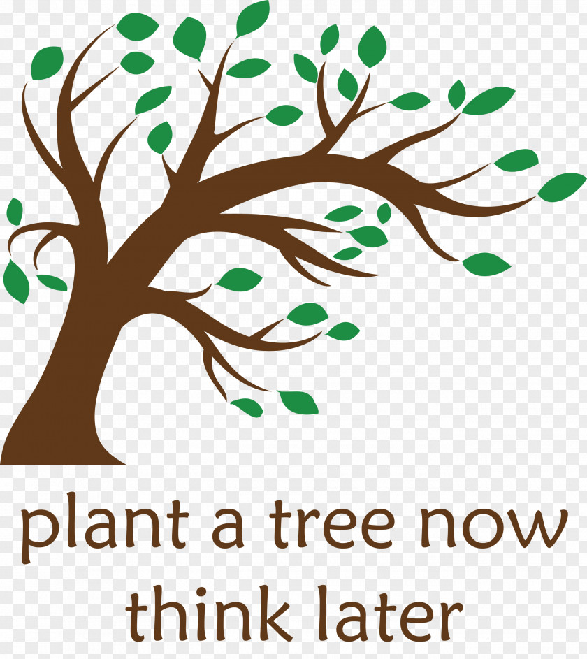 Plant A Tree Now Arbor Day PNG