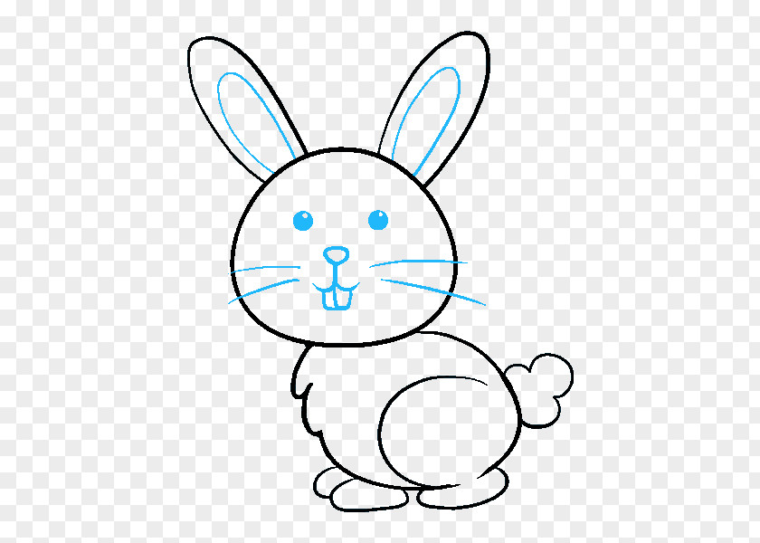 Rabbit Hare Bugs Bunny Drawing Easter PNG