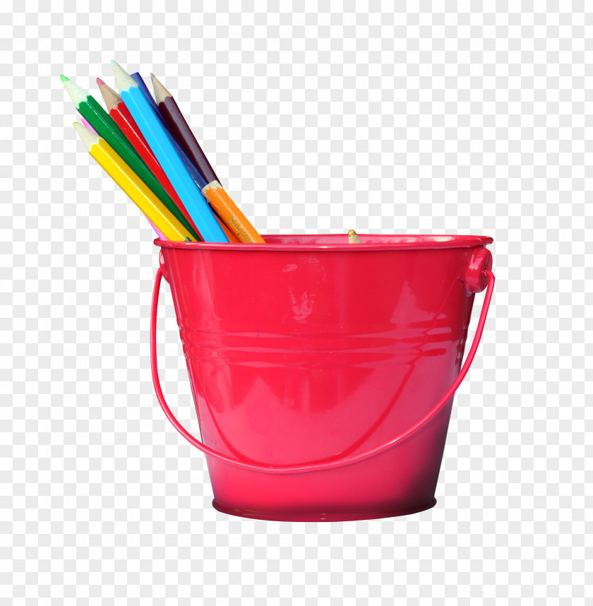 Red Pen Barrel Paintbrush PNG