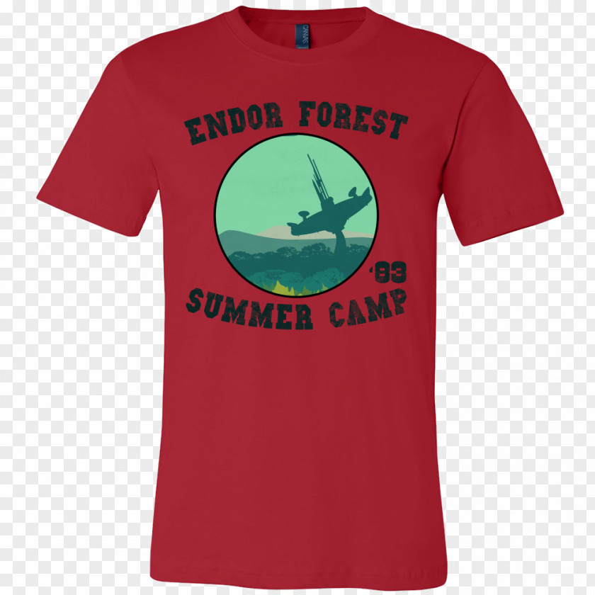 50s Summer Camp Shirts T-shirt Sleeve Bluza Red PNG