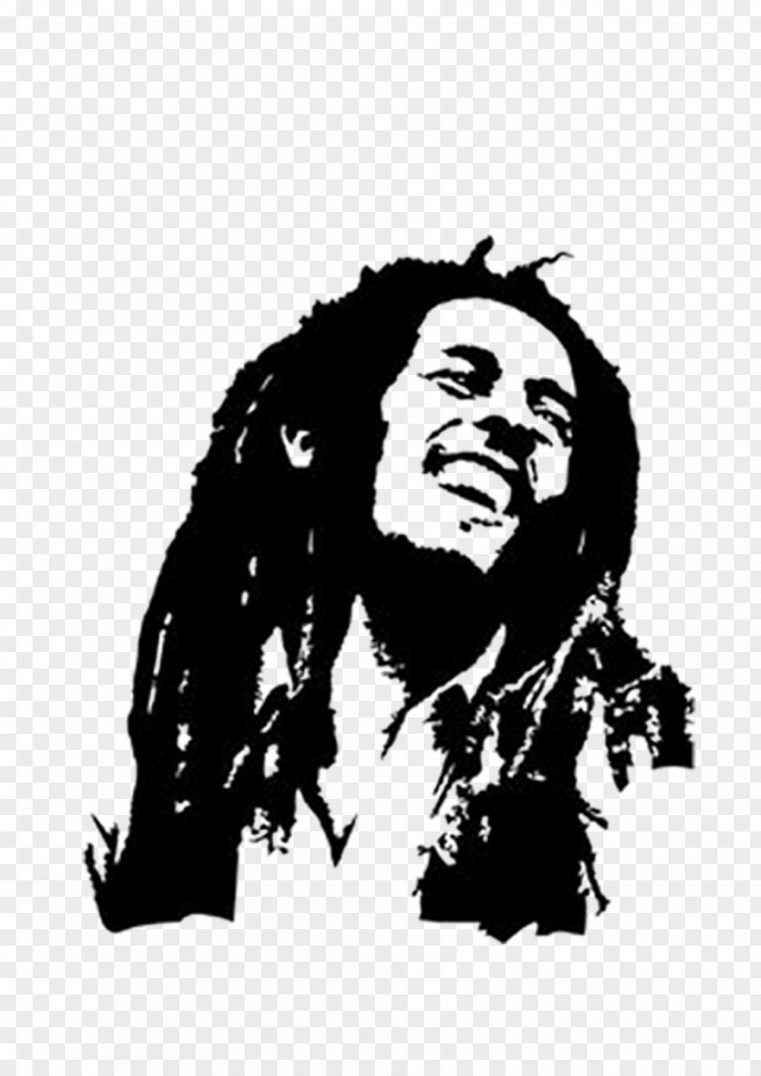 Bob Marley Wall Decal Sticker Drawing PNG
