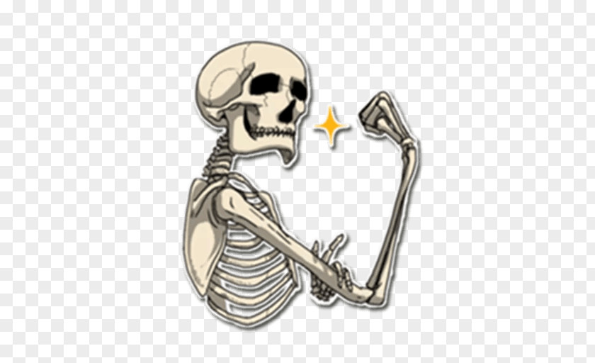 Bobby Bones Sticker Telegram Daredevil Skeleton Emoji PNG