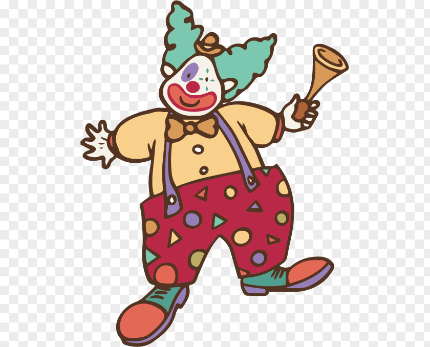 Cartoon Clown Circus PNG