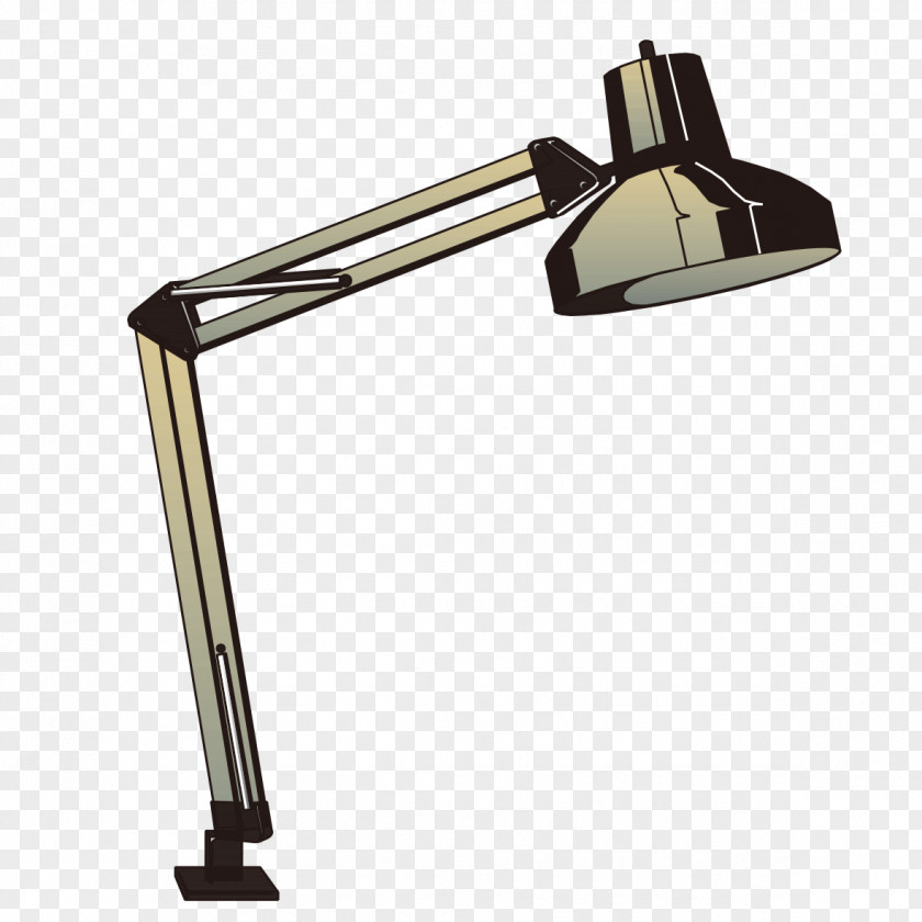 Creative Hand-painted Folding Table Lamp Child Lampe De Bureau PNG