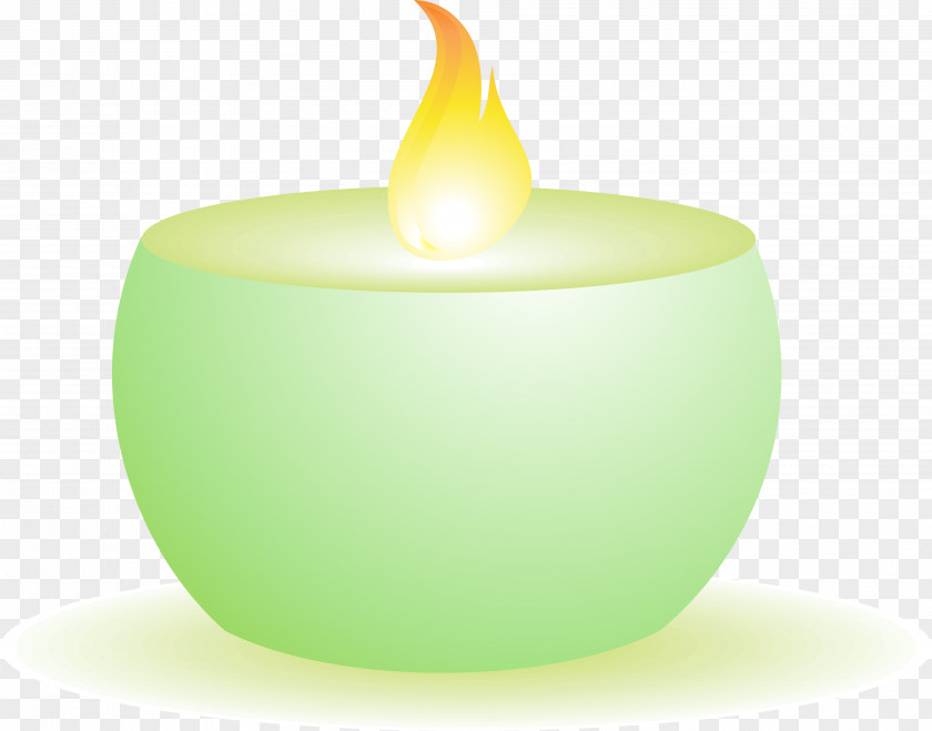 Green Health Candle Elements, Hong Kong Clip Art PNG