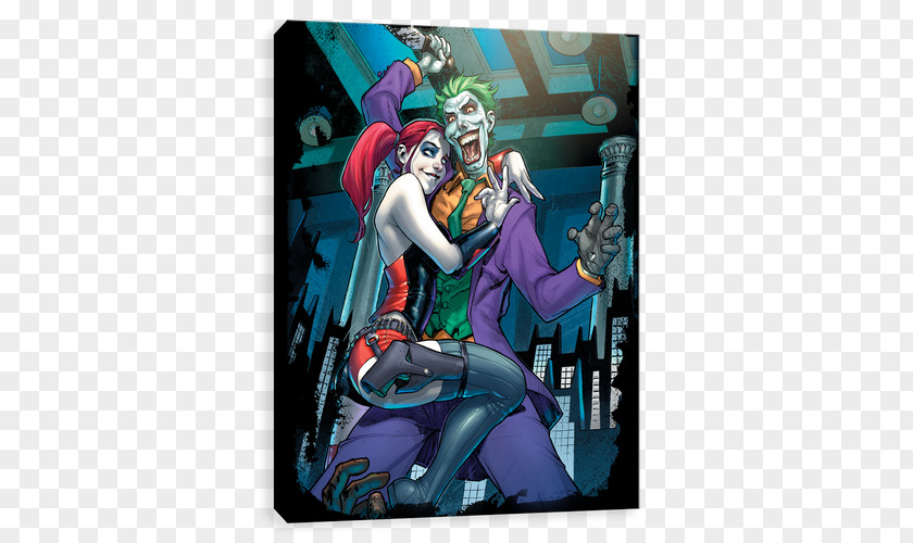 Harley Quinn Joker Batman The New 52 Comics PNG