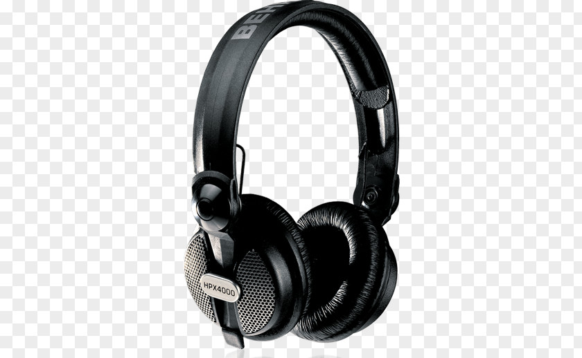 Headphones BEHRINGER HPX4000 Disc Jockey Audio PNG