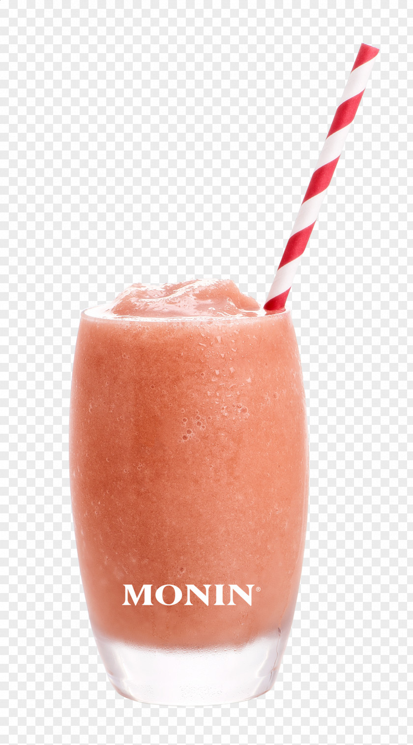 Monin Flag Strawberry Juice Milkshake Health Shake Smoothie PNG