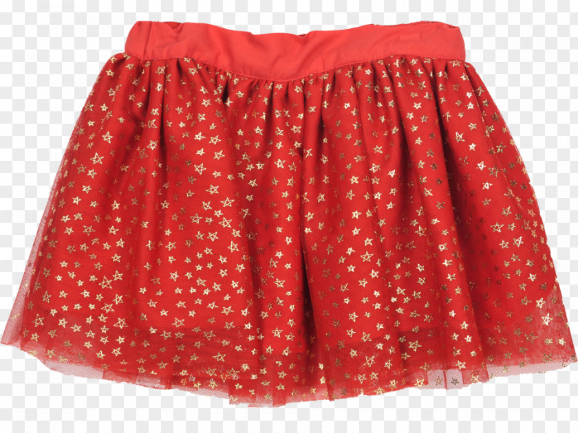 Orange Skirt Polka Dot Trunks Shorts Dress PNG