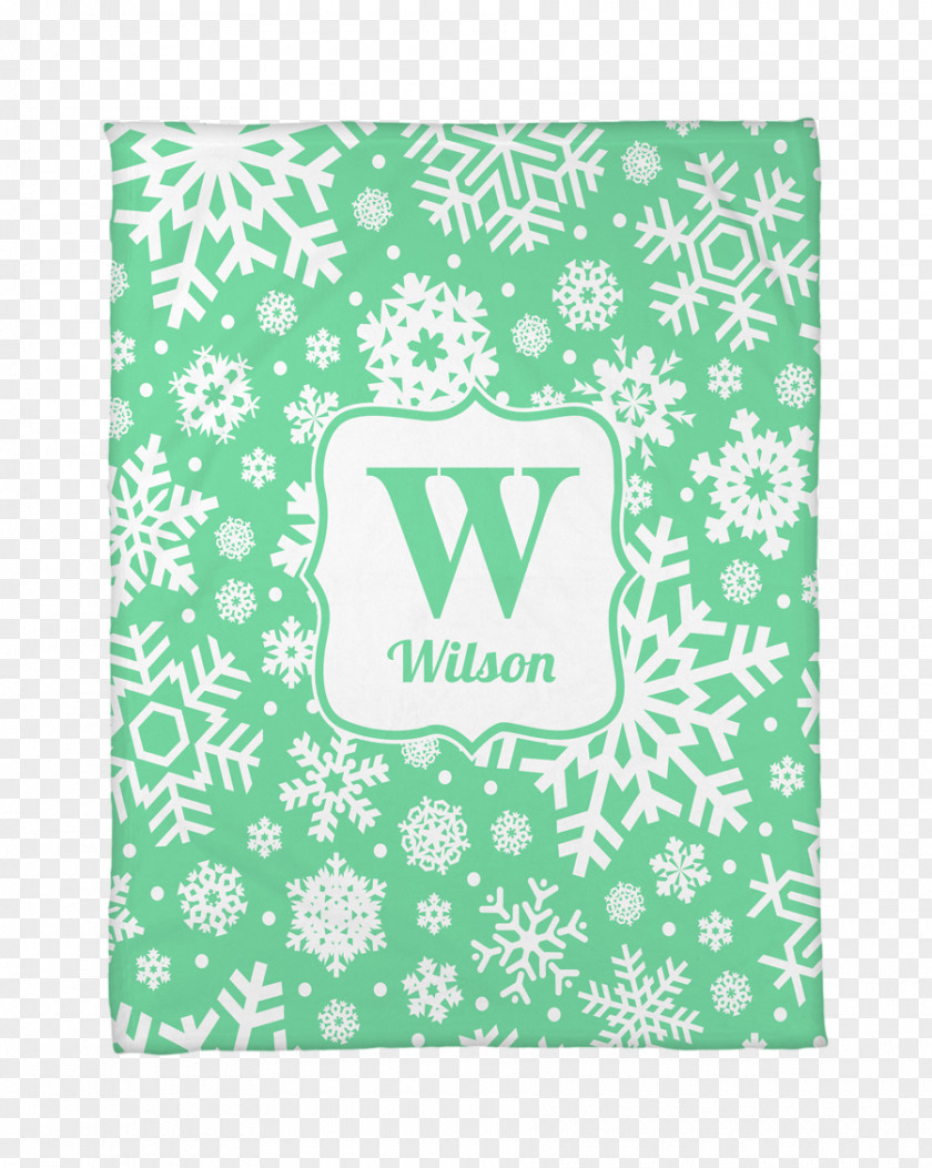 Personalized Snowflake Artificial Nails Green Pattern PNG