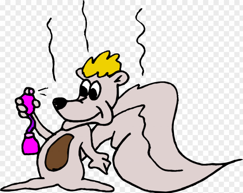 Skunk Cartoon Images Olfaction Worksheet Odor Sense Sensory Nervous System PNG