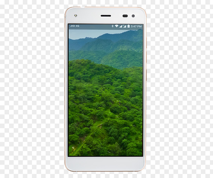 Smartphone LYF Earth 2 Reliance Digital Jio PNG