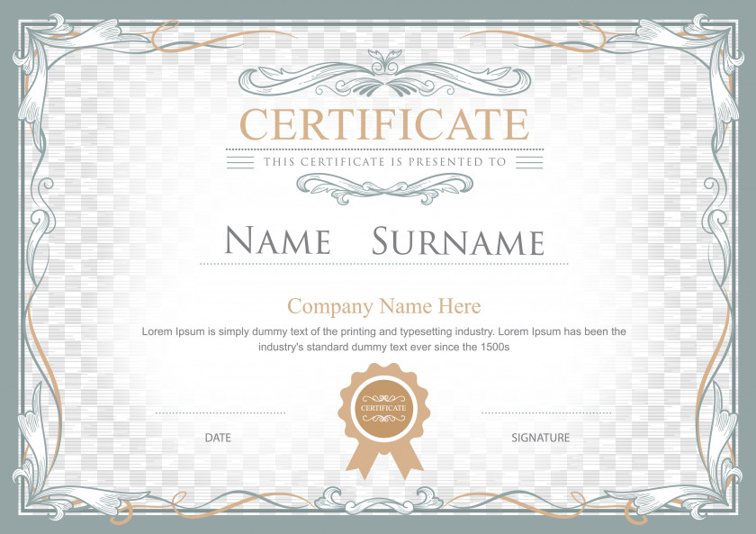 Vector Material Certificate Letter Of Appointment Royalty-free Academic Illustration PNG
