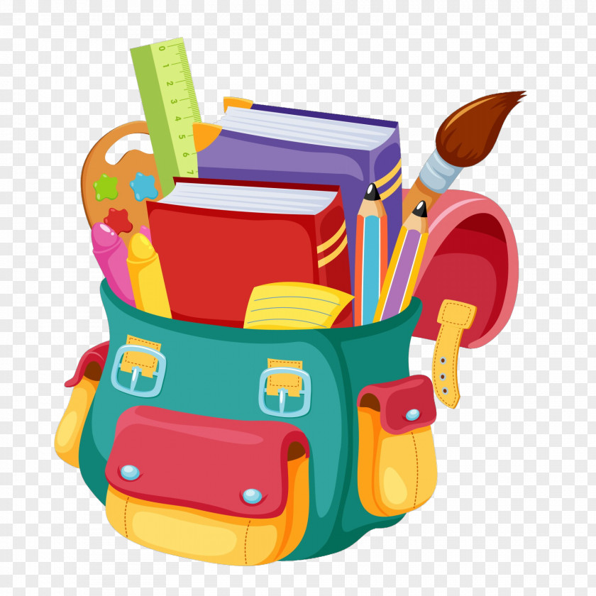 Backpack Cartoon Clip Art PNG