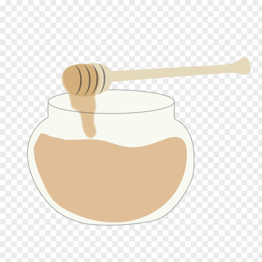 Beige Wooden Spoon PNG