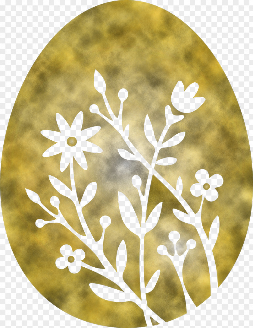 Floral Egg Easter Day PNG