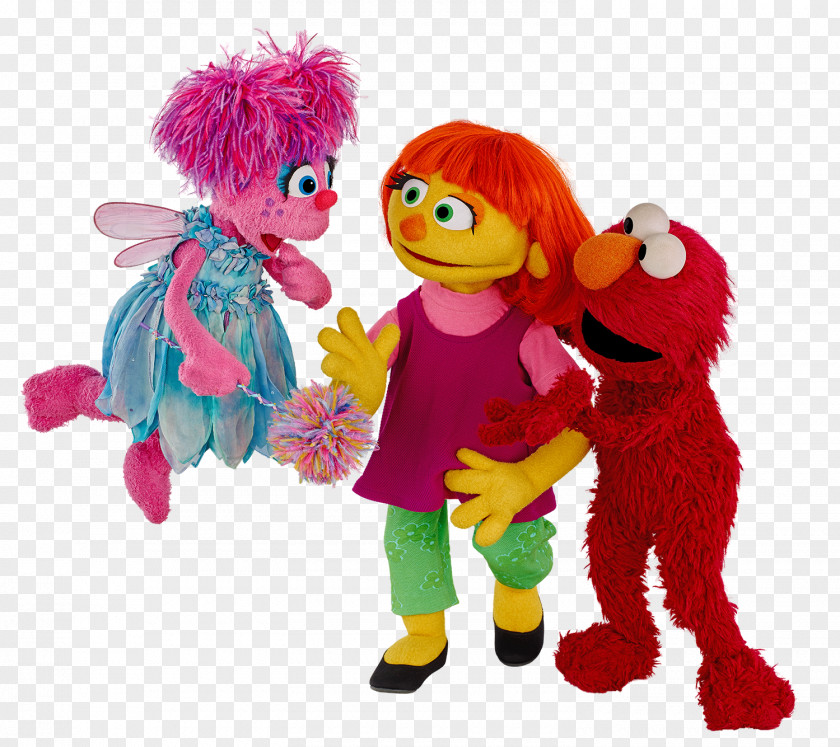Sesame Abby Cadabby Place Julia The Muppets Street Characters PNG