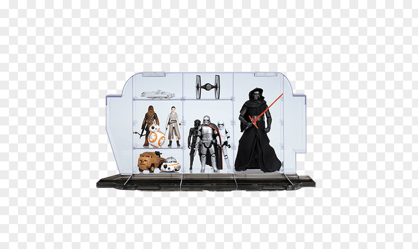 Star Wars Figurine Display Case Action & Toy Figures Millennium Falcon PNG