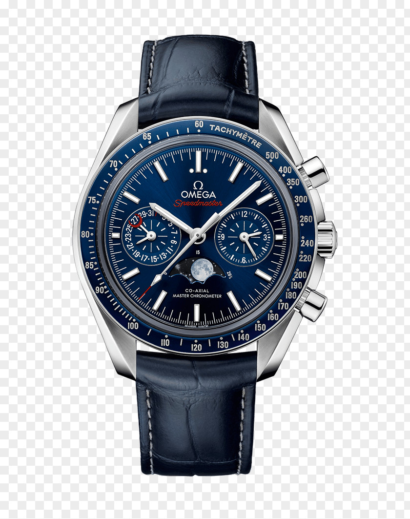 Watch Omega Speedmaster Coaxial Escapement SA Seamaster Chronometer PNG