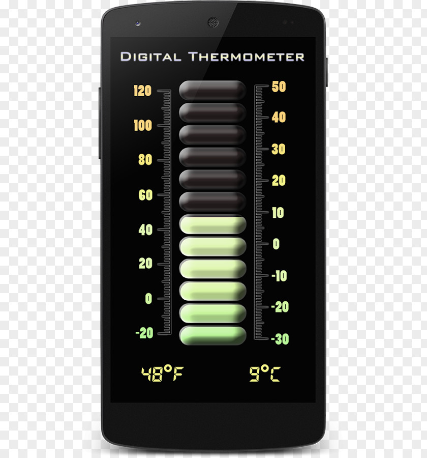 Android Mobile Phones Thermometer Temperature PNG