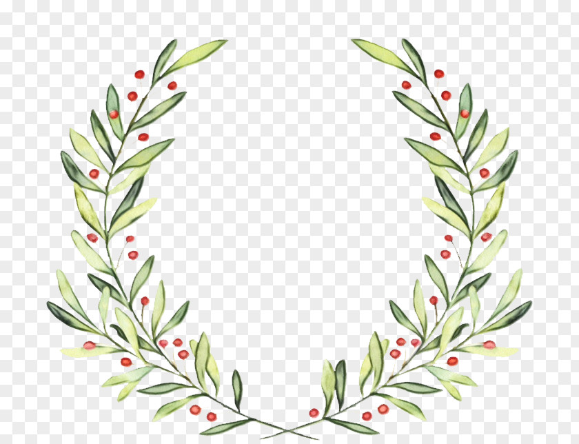 Christmas Decoration Rosemary And New Year Background PNG