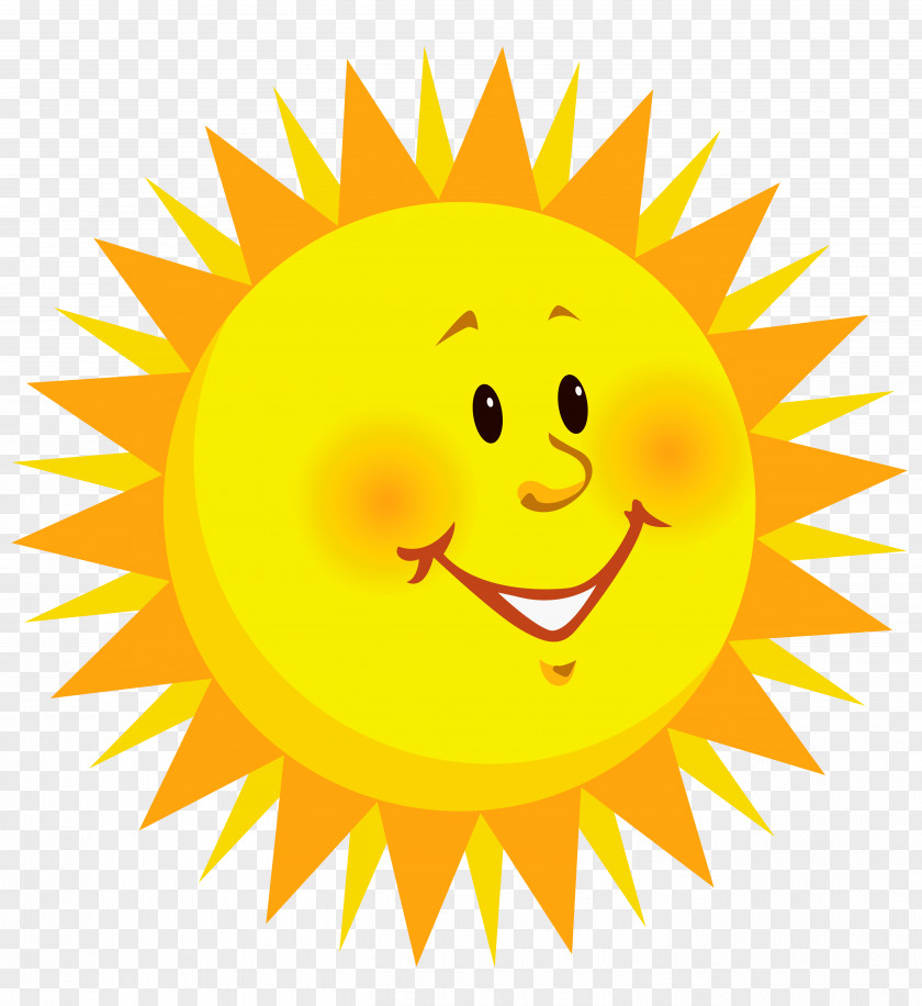 Cool Sun Smiley Emoticon Clip Art PNG