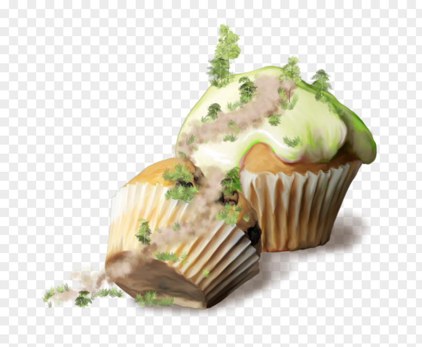 Gateau Mille Crepe Cupcake American Muffins Dog Buttercream Blog PNG