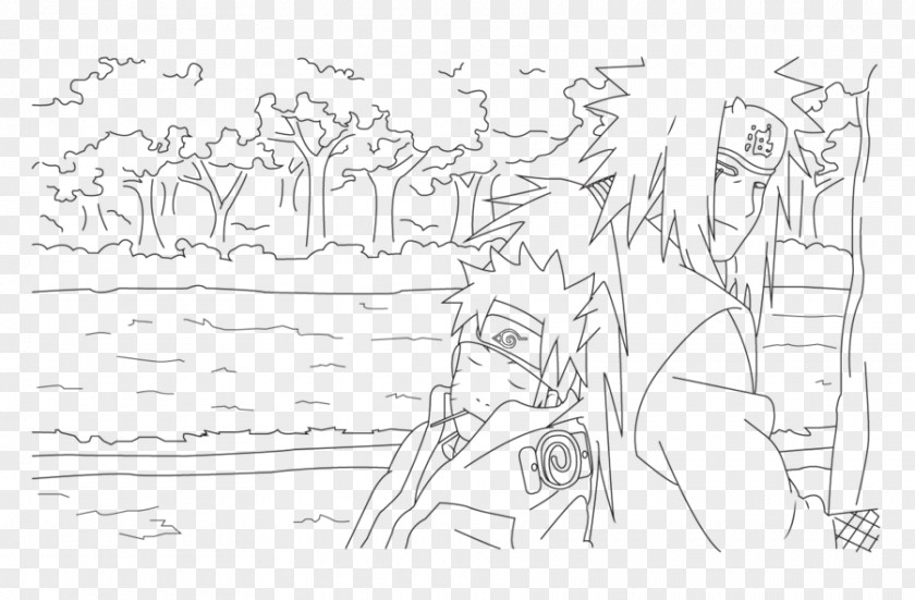 Jiraiya Sketch Illustration Product Design Visual Arts Drawing PNG