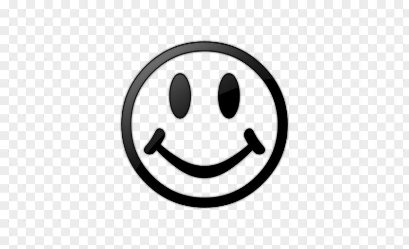 Smiley Face Black And White Clip Art PNG
