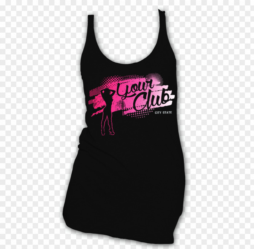 T-shirt Gilets Sleeveless Shirt Pink M PNG