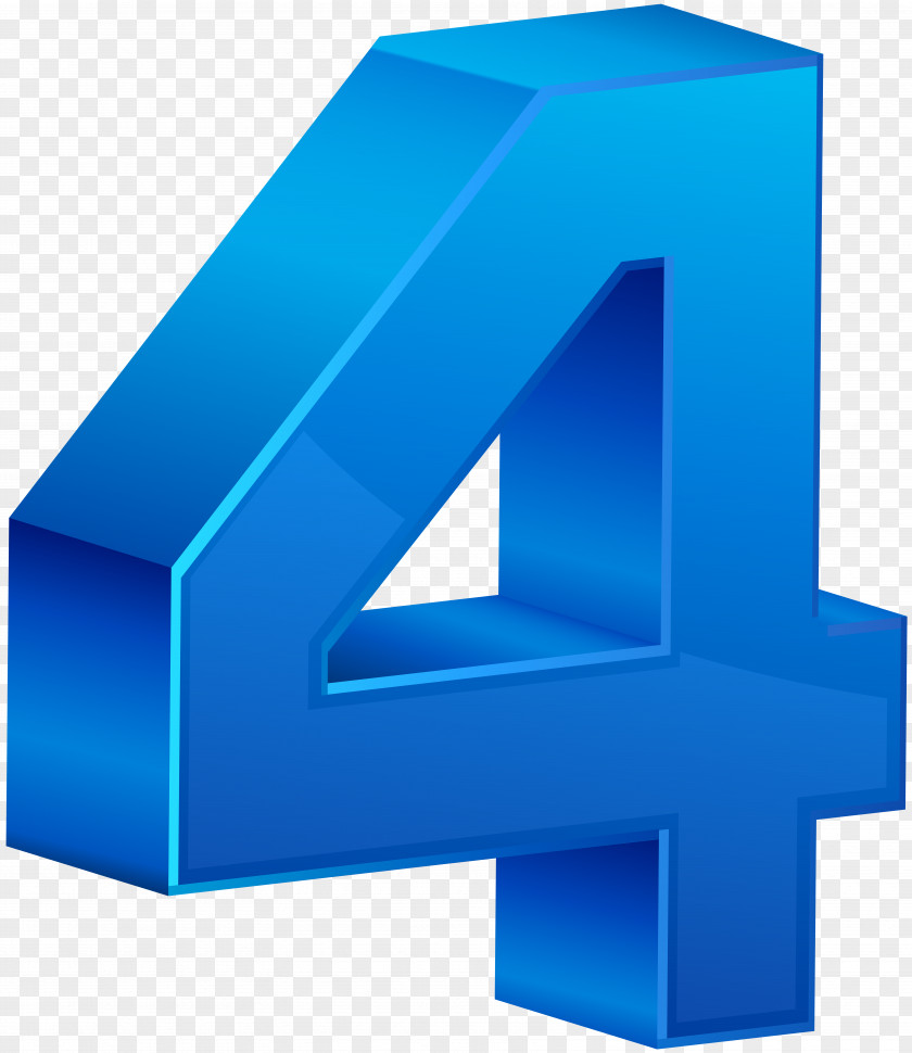 Blue Numbers Clip Art PNG