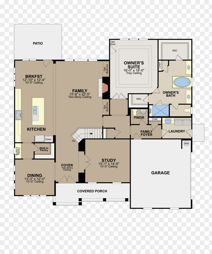 House Floor Plan Bedroom Apartment Single-family Detached Home PNG