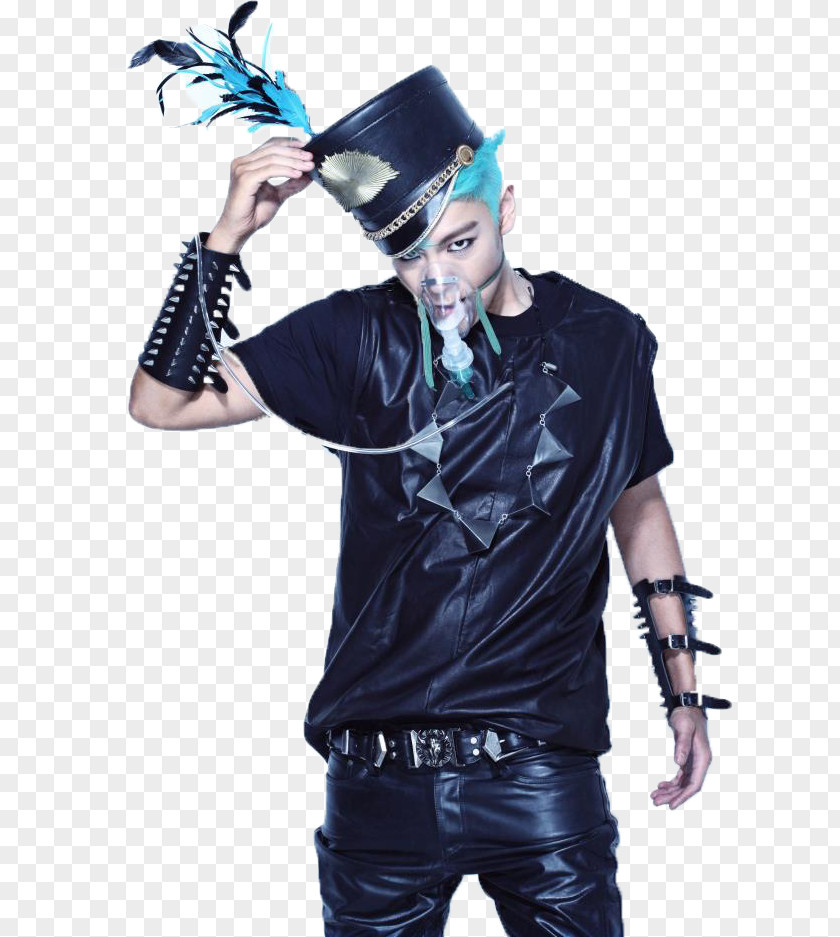 Monster T.O.P BIGBANG Alive Galaxy Tour BLUE PNG