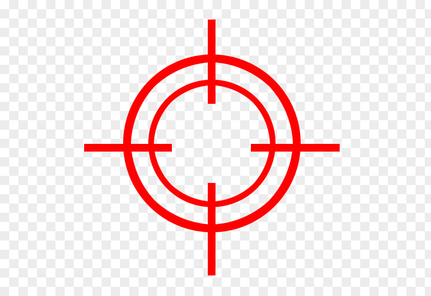 Telescopic Sight Reticle Clip Art PNG