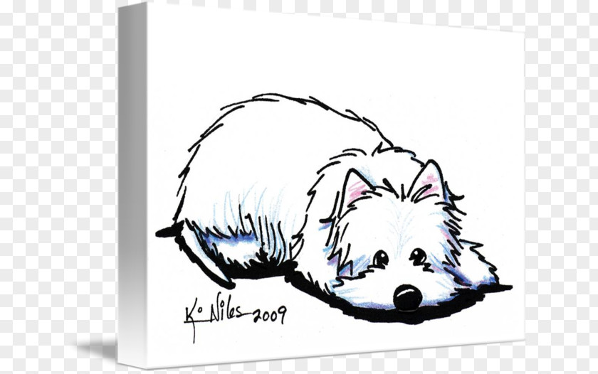 Cat West Highland White Terrier Art PNG