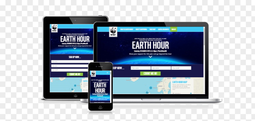 Earth Hour Display Device Advertising Electronics PNG
