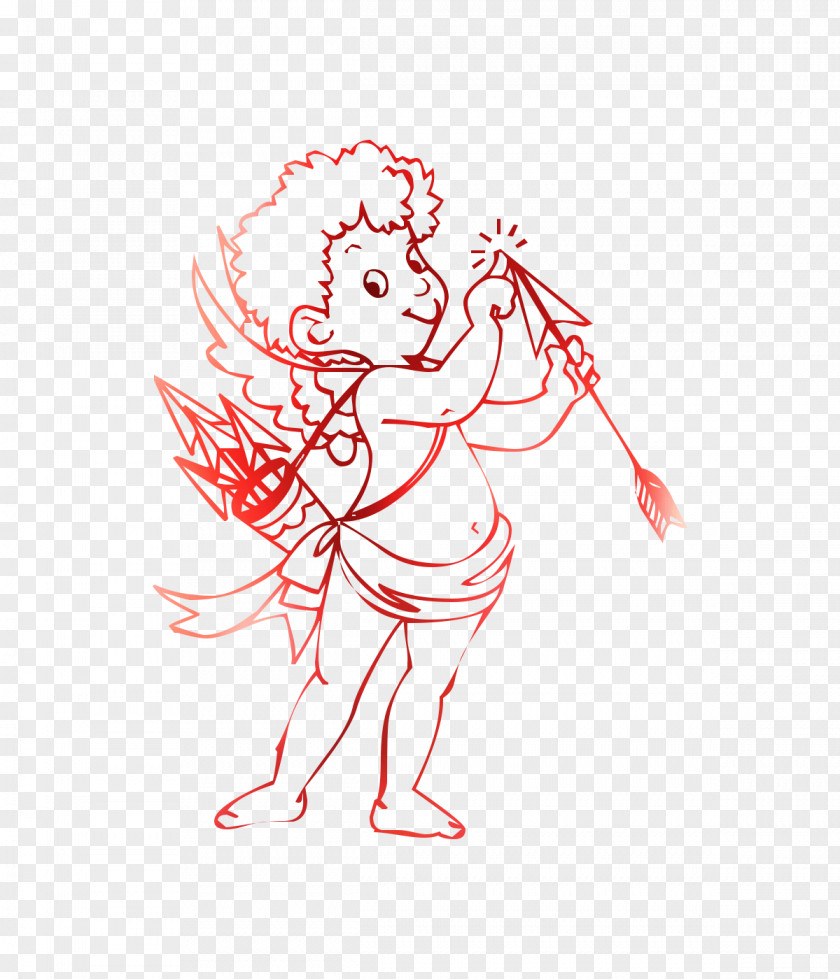 Illustration Drawing Coloring Book Image Cupid PNG