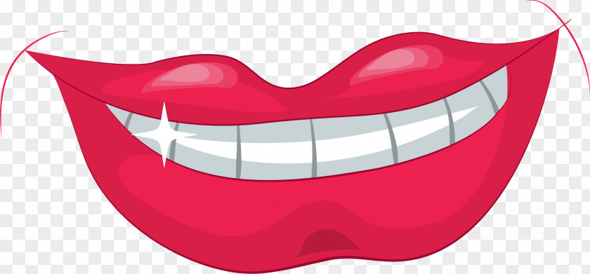 Vector Painted Smile Tooth PNG