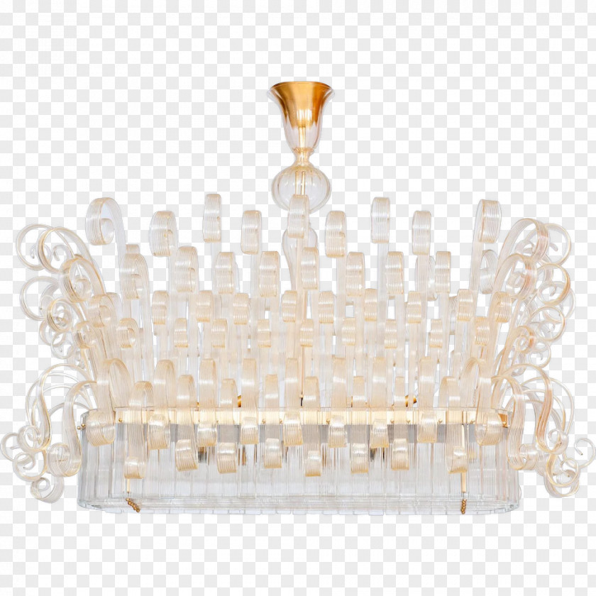 Glass Chandelier Murano Light Fixture Mazzega Srl PNG
