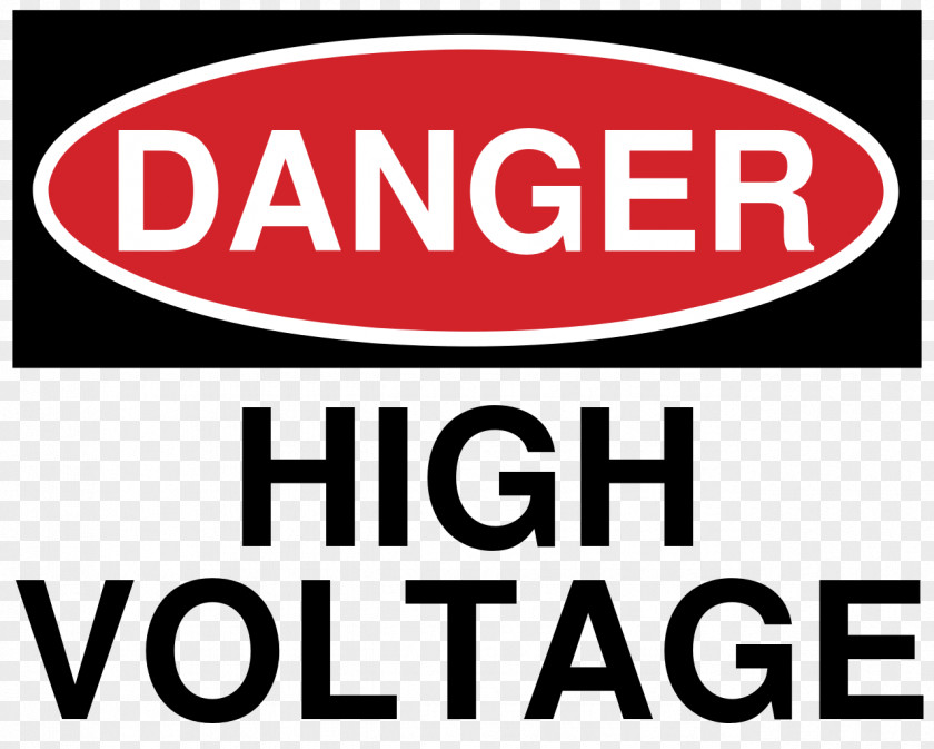 High Voltage Danger! Hazard PNG