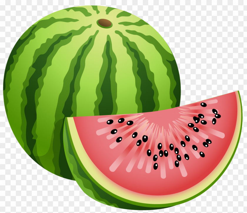 Large Painted Watermelon Clipart Fruit Clip Art PNG