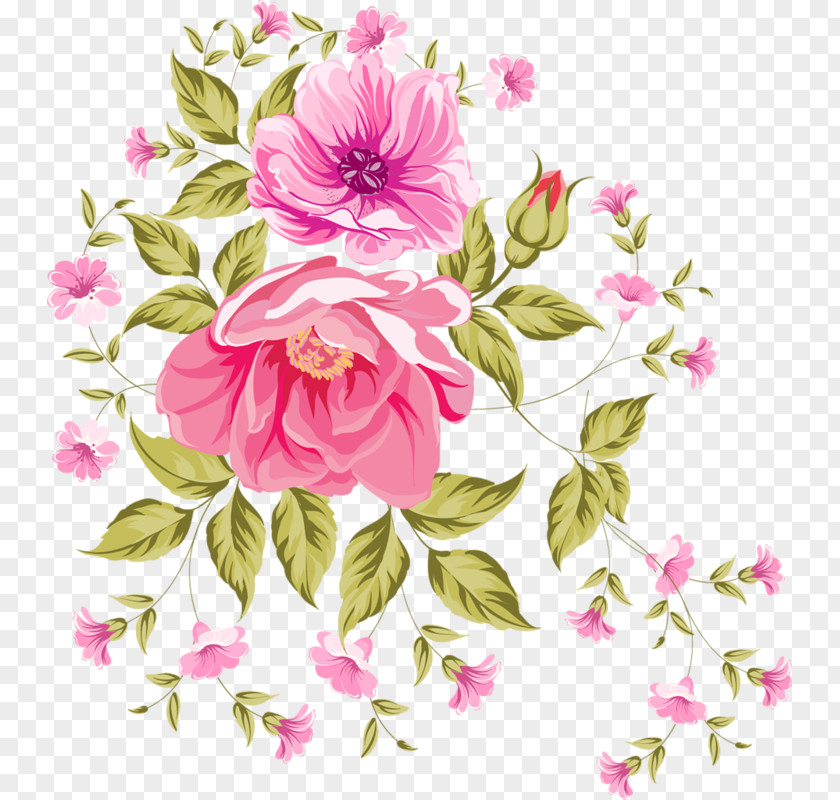 Rose Pink Flowers Flower Bouquet PNG