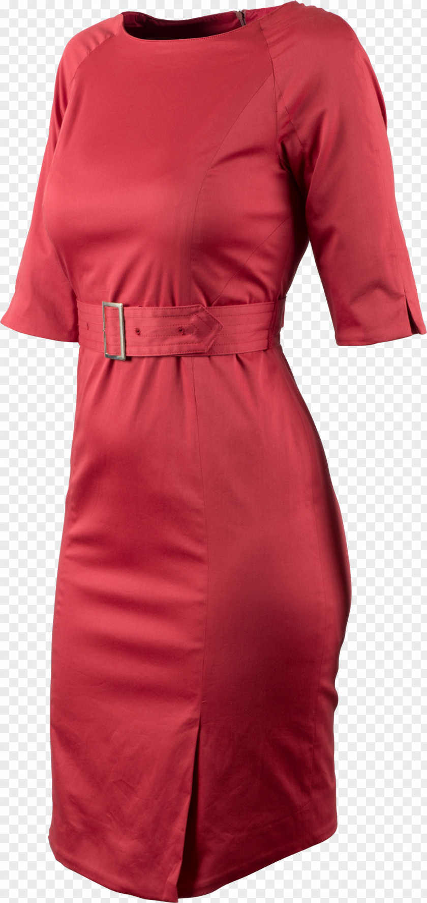 Satin Cocktail Dress Shoulder PNG