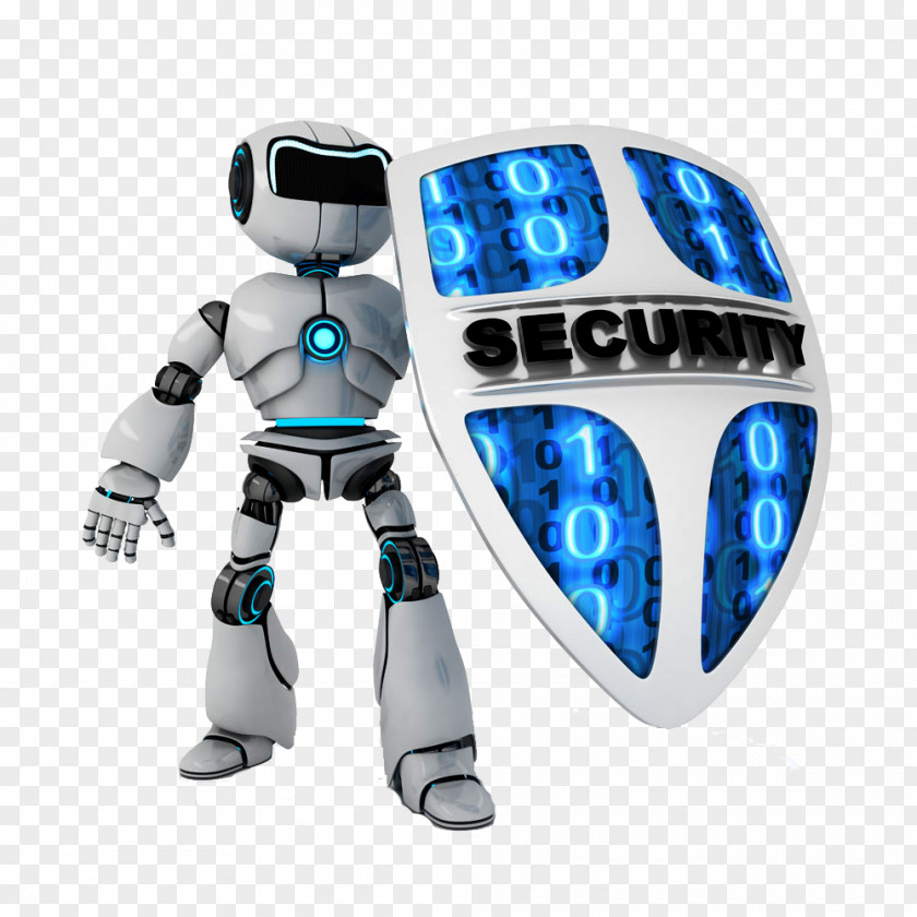 Security Shield Computer Robot Information Stock Photography PNG