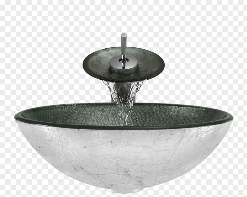 Sink Bowl Tap Glass Plumbing Fixtures PNG