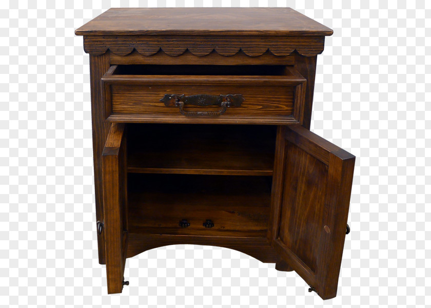 Table Bedside Tables Drawer Buffets & Sideboards Wood Stain PNG