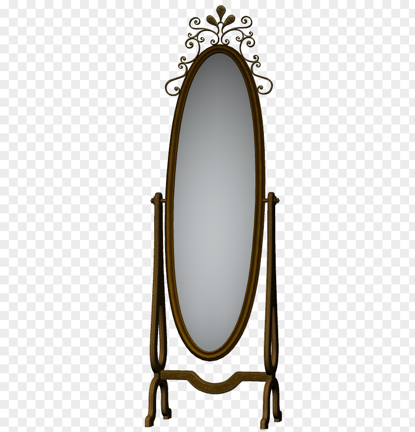 Broken Mirror Oval Cosmetics PNG