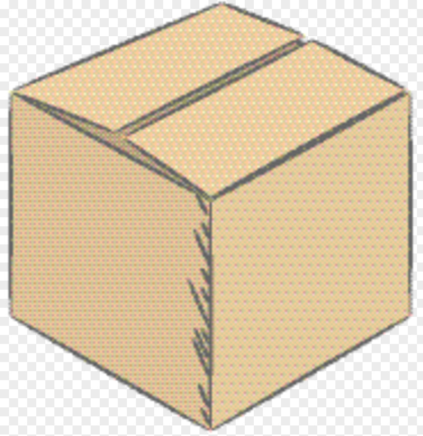 Cardboard Wood Box PNG